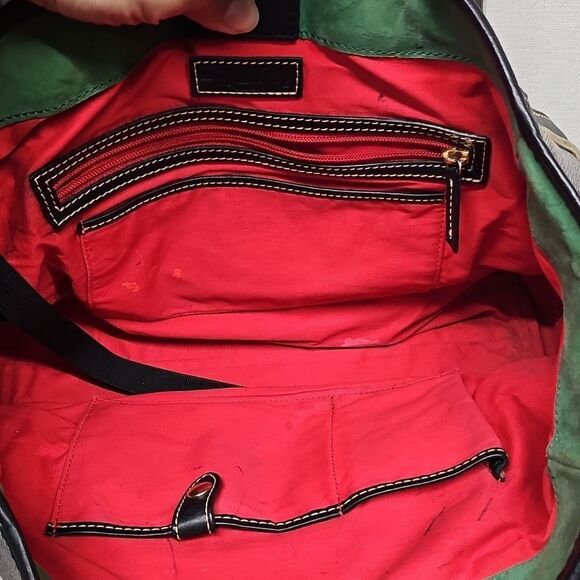 Dooney & Bourke Black and Gray Tote Bag BFPM-03-114 - Picture 6 of 11